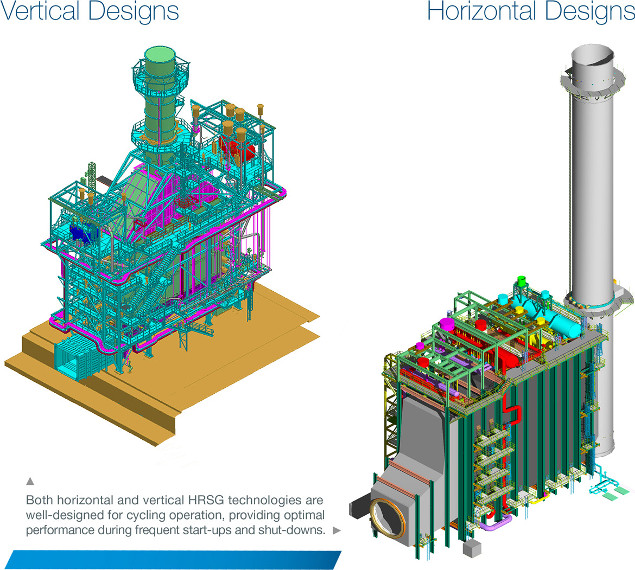 Heat Recovery Steam Generators  built by John Cockerill Energy